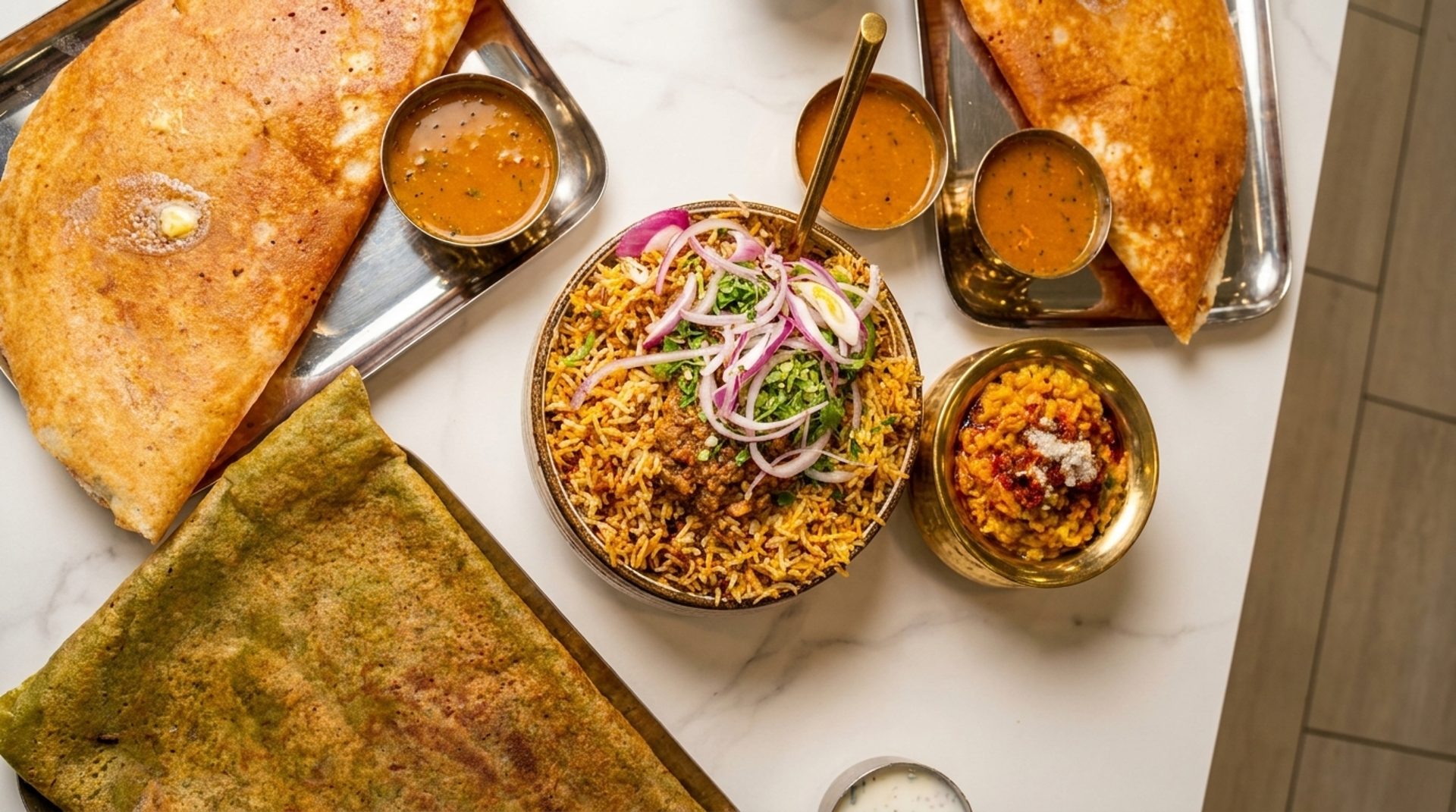 South Indian vegetarian cooking, nationally recognized