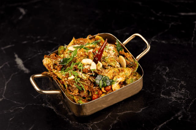 Dondakaya Vepudu with Peanut & Cashew Nut (Dry).