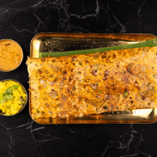 Onion Chili Ravva Dosa