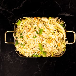 Baby Corn Capsicum Fried Rice