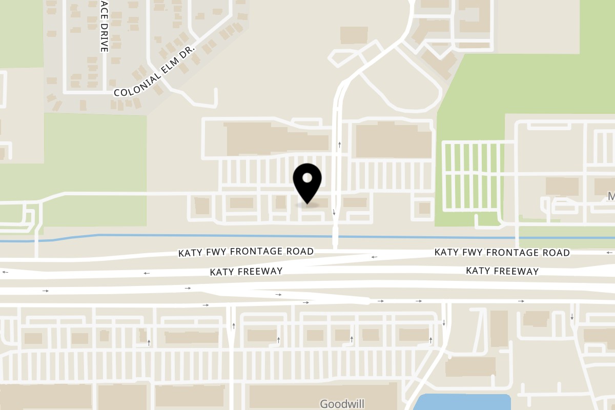 Map showing the location of Simply South Houston on 24600 Katy Fwy #1020 in Katy